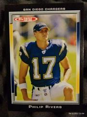 Philip Rivers [Black] #198 Football Cards 2006 Topps Total Prices