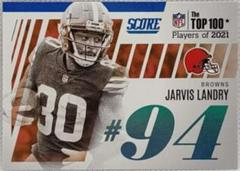 Jarvis Landry #T94 Football Cards 2022 Panini Score Top 100 Prices