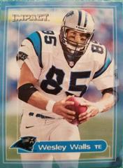 Wesley Walls #97 Football Cards 2000 Skybox Impact Prices