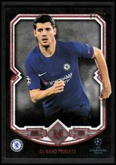 Alvaro Morata [Ruby] #6 Soccer Cards 2017 Topps Museum Collection UEFA Champions League Prices
