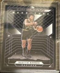 Scottie Barnes [Purple] #10 Basketball Cards 2021 Panini Obsidian Magnitude Prices