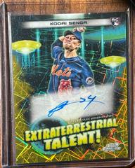 Kodai Senga [Gold Interstellar] Baseball Cards 2023 Topps Cosmic Chrome Extraterrestrial Talent Autographs Prices