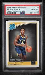 Aaron Holiday [Press Proof Silver] #176 Basketball Cards 2018 Panini Donruss Prices