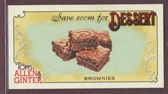 Brownies #SRFD-5 Baseball Cards 2023 Topps Allen & Ginter Save Room for Dessert Mini Prices