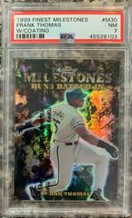 Frank Thomas [w/ Coating] #M30 Baseball Cards 1999 Finest Milestones Prices