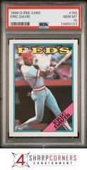 Eric Davis Baseball Cards 1988 O Pee Chee Prices