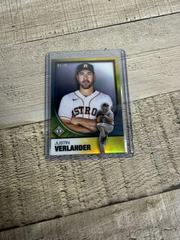 Justin Verlander [Gold Refractor] #4 Baseball Cards 2023 Topps Transcendent Prices