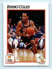 Bimbo Coles #108 Basketball Cards 1991 Hoops Prices