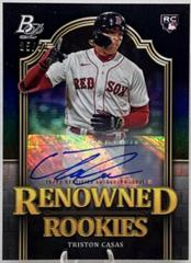 Triston Casas [Autograph] #RR-10 Baseball Cards 2023 Bowman Platinum Renowned Rookies Prices