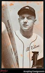 Al Kaline Baseball Cards 1962 Exhibits Statistic Back Prices