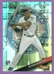 Byron Buxton [Refractor] #27 Baseball Cards 2015 Bowman's Best Prices