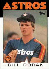 Bill Doran #57 Baseball Cards 1986 Topps Prices