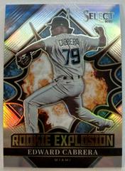 Edward Cabrera Baseball Cards 2022 Panini Select Rookie Explosion Prices