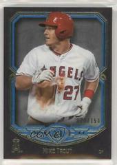 Mike Trout [Sapphire Blue] #2 Baseball Cards 2017 Topps Museum Collection Prices