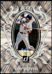 George Brett [Silver] #M3K-12 Baseball Cards 2023 Panini Donruss Mr. 3000 Prices