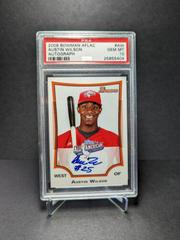 Austin Wilson [Autograph] Baseball Cards 2009 Bowman Aflac Prices