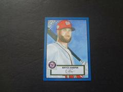 Bryce Harper [Blue] #H-19 Baseball Cards 2018 Topps Gallery Heritage Prices