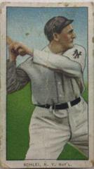 Admiral Schlei [Batting] Baseball Cards 1909 T206 Polar Bear Prices