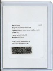 Kenneth Walker III [Helmet Glove Autograph] #108 Football Cards 2022 Panini Impeccable Prices