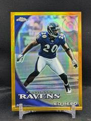 Ed Reed [Gold Refractor] #C192 Football Cards 2010 Topps Chrome Prices