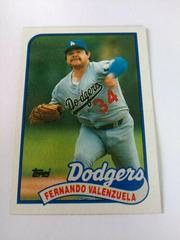Fernando Valenzuela Baseball Cards 1989 Topps Prices