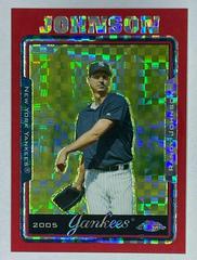 Randy Johnson [Red Xfractor] Baseball Cards 2005 Topps Chrome Prices