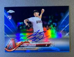 Anthony Banda [Blue Wave Refractor] #RA-AB Baseball Cards 2018 Topps Chrome Rookie Autograph Prices