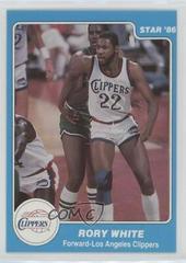 Rory White #93 Basketball Cards 1985 Star Prices