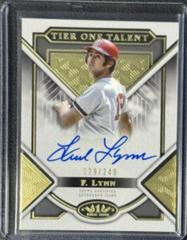 Fred Lynn Baseball Cards 2023 Topps Tier One Talent Autographs Prices