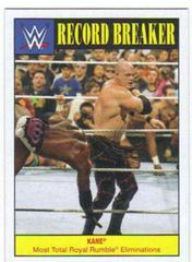 Kane Wrestling Cards 2016 Topps WWE Heritage Record Breakers Prices