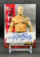 Karrion Kross [Red] Wrestling Cards 2021 Topps WWE We Are NXT Autographs Prices