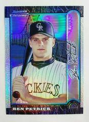 Ben Petrick #194 Baseball Cards 1999 Bowman Chrome International Prices