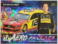 Ryan Blaney [Xplosion] #AERO10 Racing Cards 2021 Panini Donruss Nascar Aero Package Prices