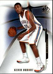 Kevin Durant Basketball Cards 2008 SP Authentic Prices