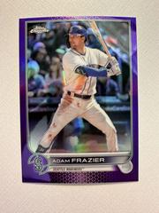 Adam Frazier [Purple] #USC116 Baseball Cards 2022 Topps Chrome Update Prices
