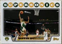 Kevin Durant [Gold Foil] #156 Basketball Cards 2008 Topps Prices