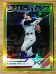 Aaron Judge [Lime Green] #98 Baseball Cards 2019 Panini Donruss Optic Prices
