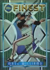 Matt Williams [Refractor] Baseball Cards 1995 Finest Prices