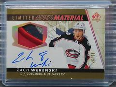 Zach Werenski [Limited Autograph Material] #3 Hockey Cards 2022 SP Authentic Prices