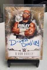 D Von Dudley [Gold] Wrestling Cards 2016 Topps WWE Undisputed Autographs Prices