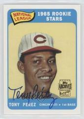 Tony Perez #98 Baseball Cards 2001 Topps Archives Autographs Prices