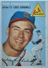 Tom Poholsky #142 Baseball Cards 1954 Topps Prices
