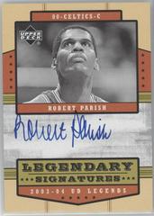 Robert Parish Legendary Signatures Basketball Cards 2003 Upper Deck Legends Legendary Signatures Prices