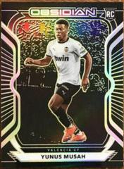 Yunus Musah [Yellow] Soccer Cards 2020 Panini Obsidian Prices