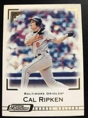 Cal Ripken Jr. [Topps Gallery] #43 Baseball Cards 2001 Topps Fusion Prices