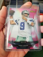 Tony Romo [Pink Refractor] #57 Football Cards 2014 Topps Finest Prices