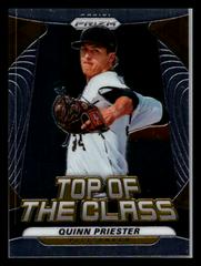 Quinn Priester Baseball Cards 2020 Panini Prizm Top of the Class Prices