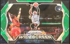 Odyssey Sims [Prizm Green Ice] Basketball Cards 2020 Panini Prizm WNBA Widescreen Prices