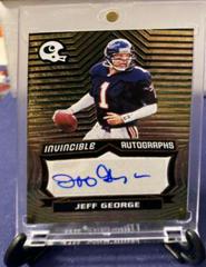 Jeff George [Gold] Football Cards 2021 Panini Chronicles Invincible Autographs Prices