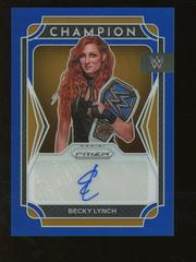 Becky Lynch [Blue Prizm] #CS-BLY Wrestling Cards 2022 Panini Prizm WWE Champion Signatures Prices